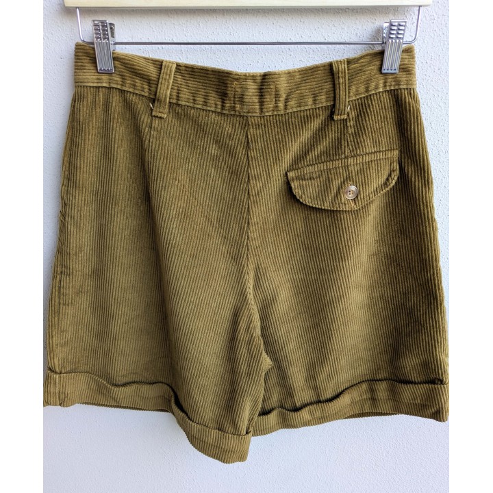 Shorts in velluto