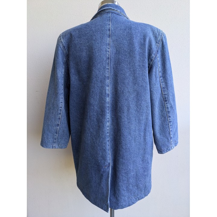 Giacca in jeans imbottita