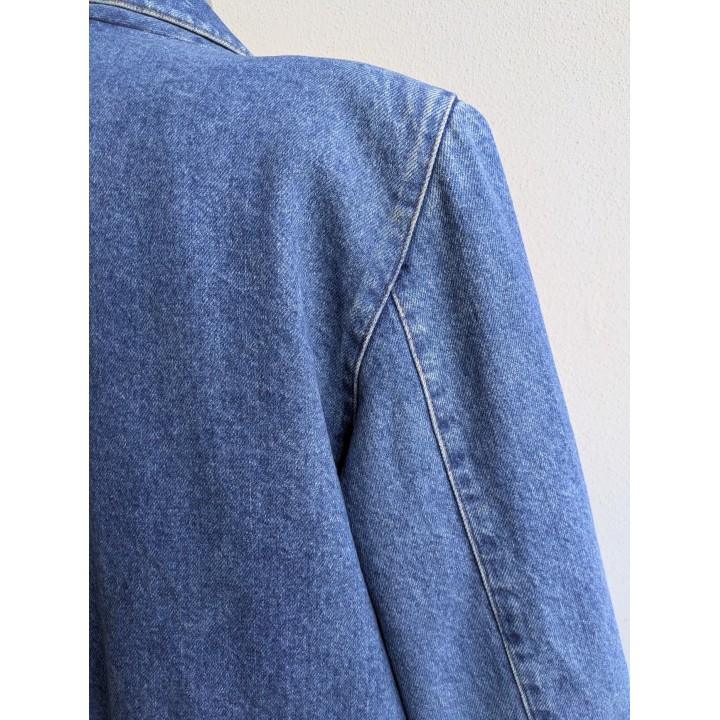 Giacca in jeans imbottita