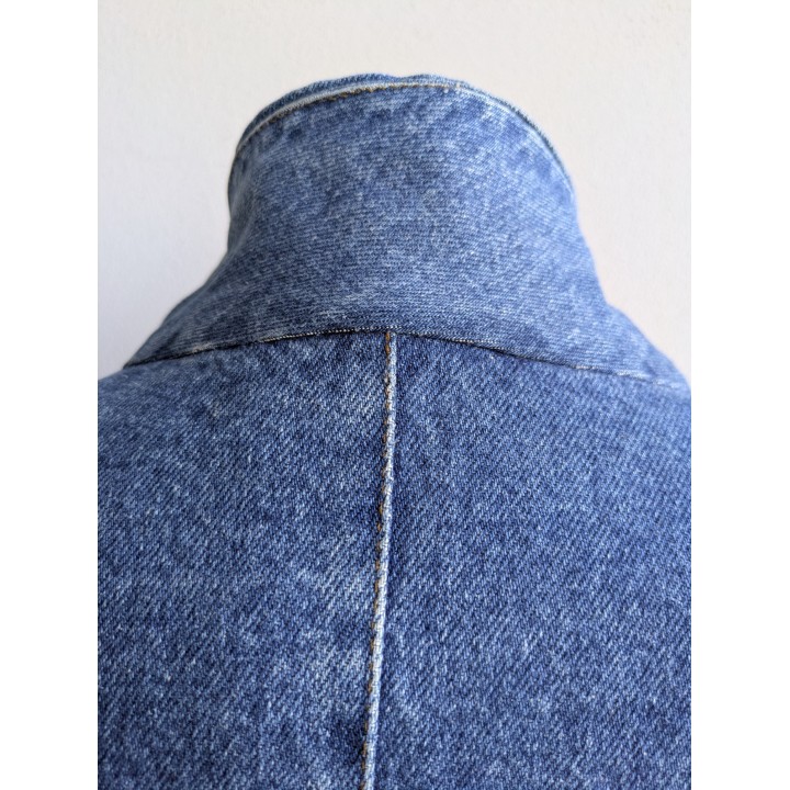 Giacca in jeans imbottita