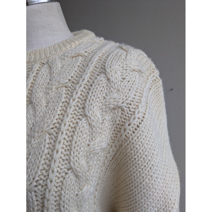 Maglione color panna