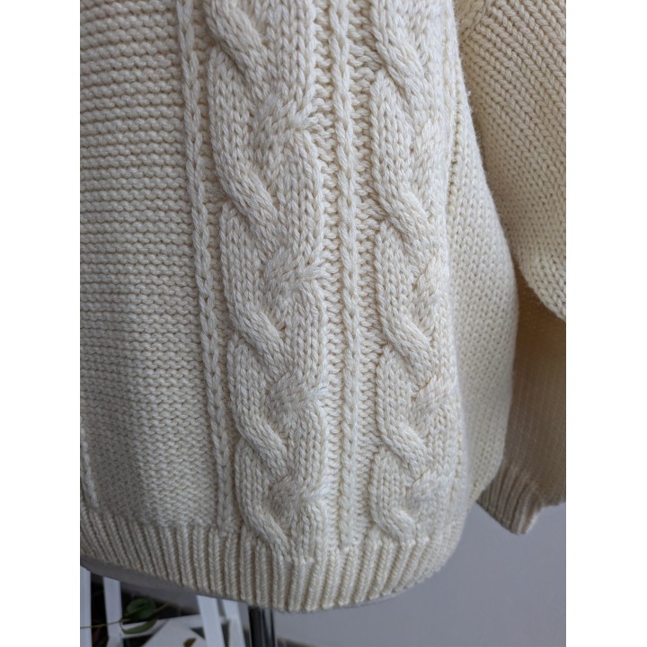 Maglione color panna