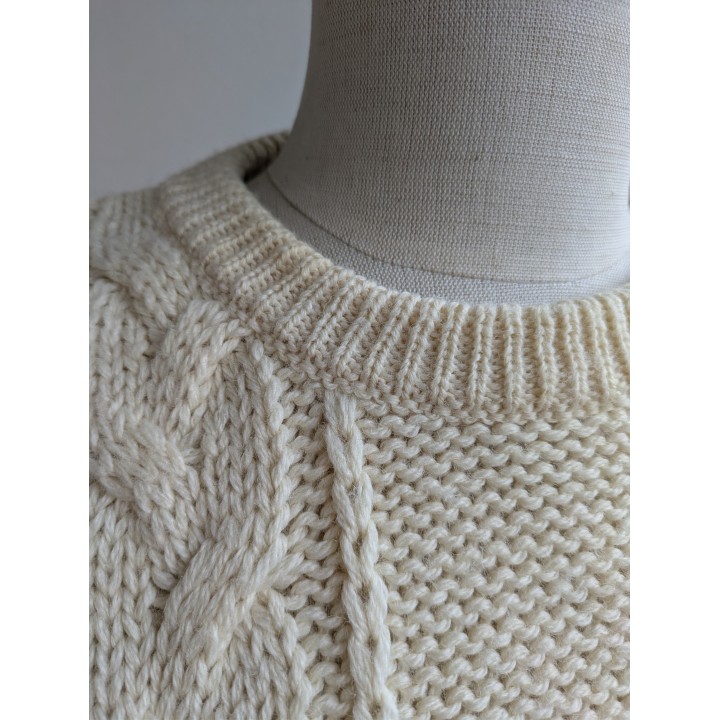 Maglione color panna