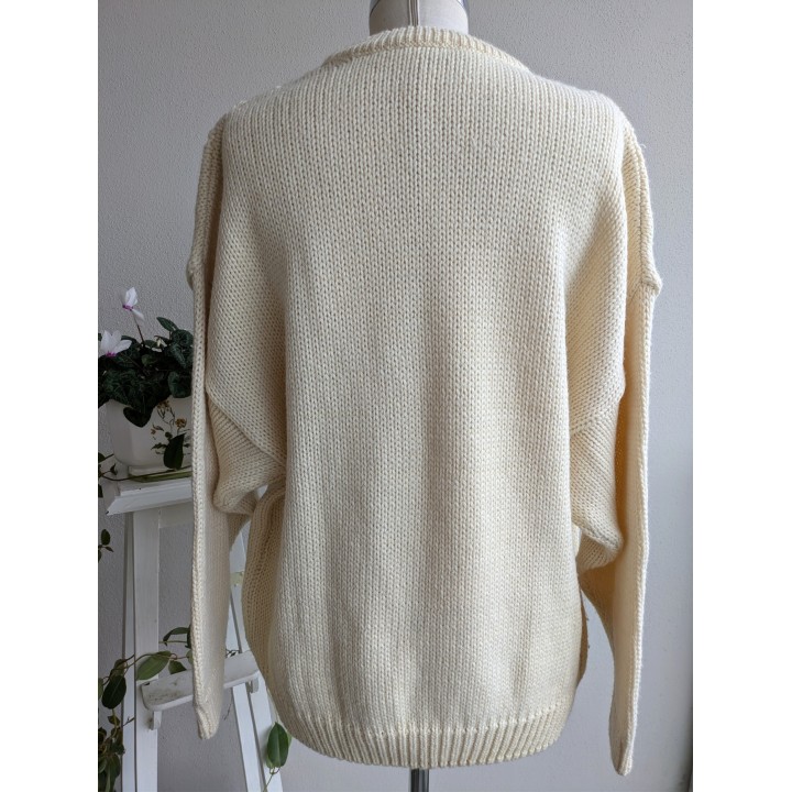 Maglione color panna