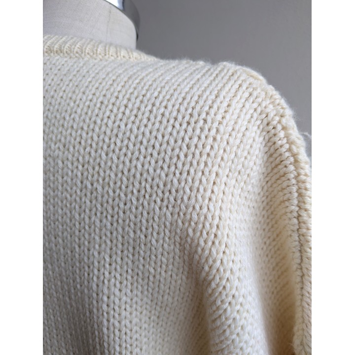 Maglione color panna