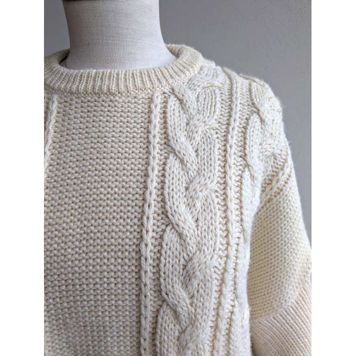 Maglione color panna