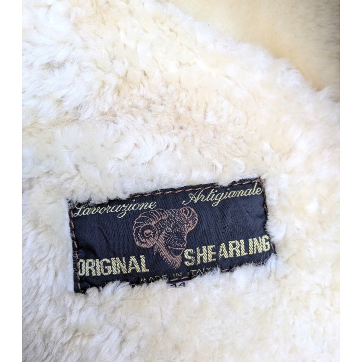 montone sherling vintage