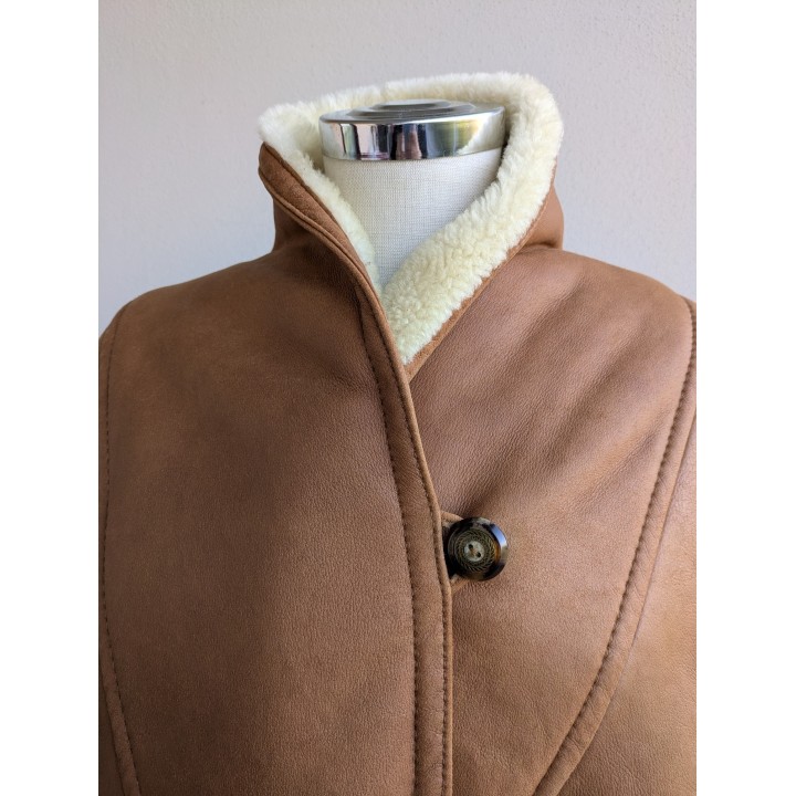 montone sherling vintage