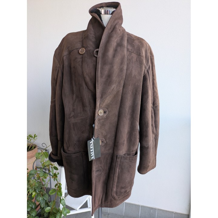 montone shearling vintage nuovo