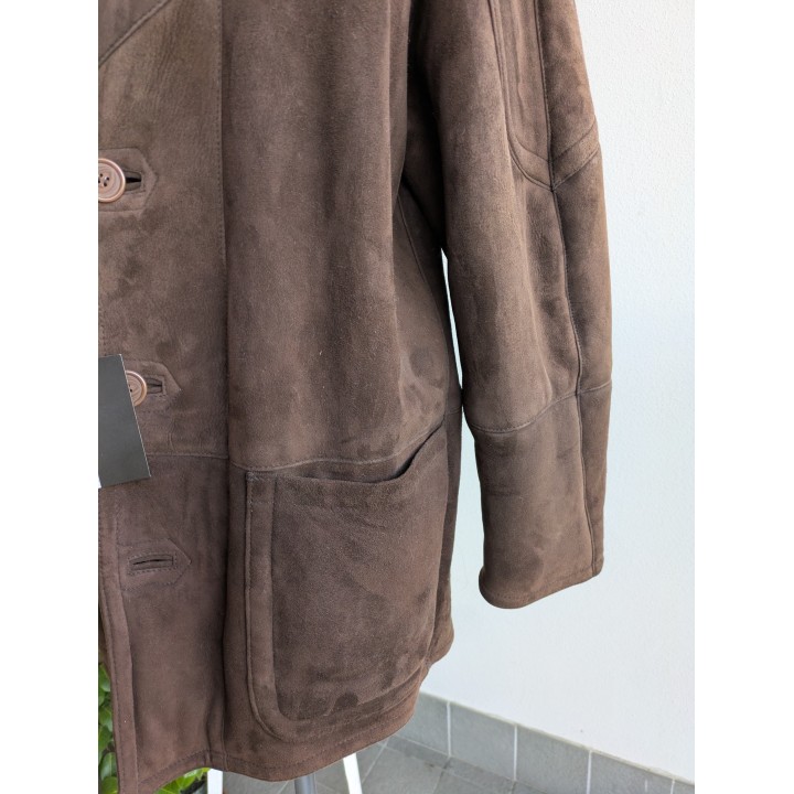 montone shearling vintage nuovo