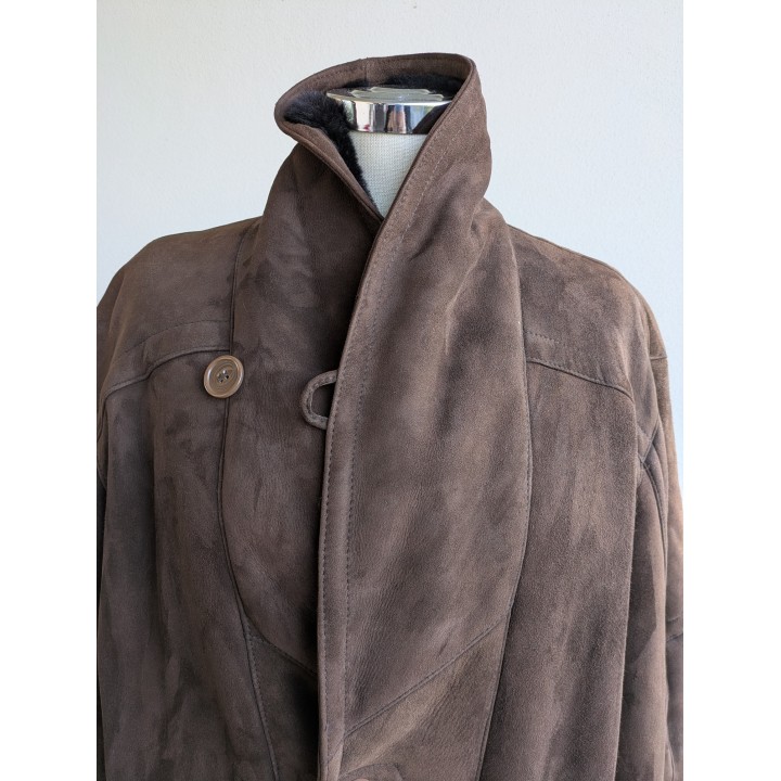 montone shearling vintage nuovo