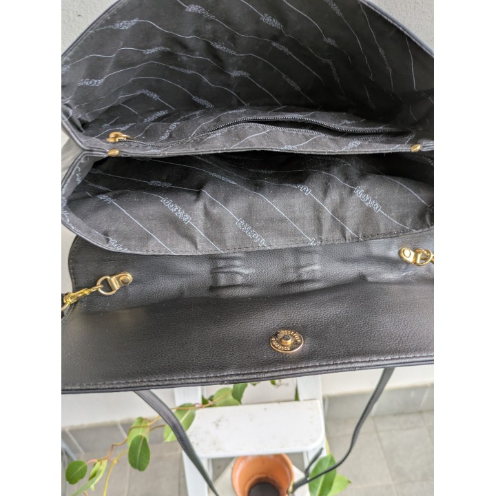 Borsatta nera con tracolla